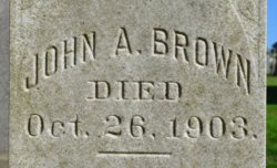 John A Brown 