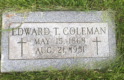 Edward T Coleman 