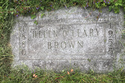 Helen <I>O'Leary</I> Brown 