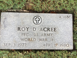 Roy Donald Acree 