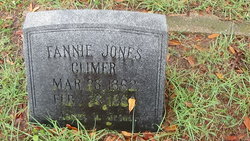 Fannie <I>Jones</I> Climer 