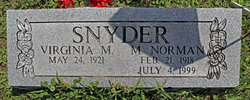M Norman Snyder 