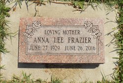 Anna Lee <I>Ferenburg</I> Frazier 
