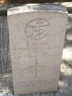 Petty Officer Stoker Cyril Keeton 