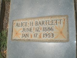 Alice <I>Hamlin</I> Bartlett 
