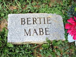Bertie Frances <I>Anderson</I> Mabe 