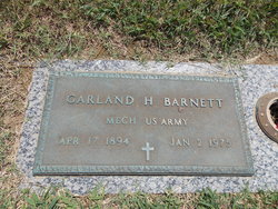 Garland H Barnett 