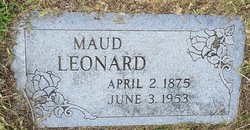 Maud <I>Stain</I> Leonard 