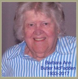 Barbara Ann <I>Butler</I> McFadden 