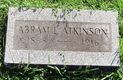 Abraham Lindley “Abram” Atkinson 