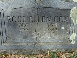 Rose Ellen <I>Snodgrass</I> Cox 