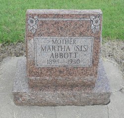 Martha “Sis” <I>Gouge</I> Abbott 