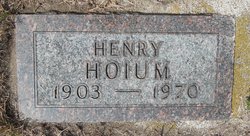 Henry Johannas Hoium 