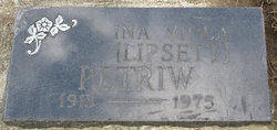 Ina Viola <I>Lipsett</I> Petriw 