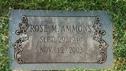 Rose Marie Ammons 