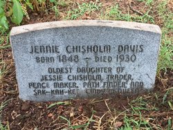 Jennie <I>Chisholm</I> Davis 