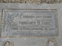 Benedict S. “Benedict or Ben” Paul 