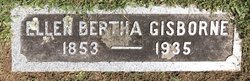 Ellen Bertha <I>Gisborne</I> Burchell 
