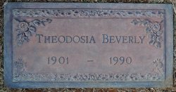 Theodosia Dorothy “Doey” <I>Sanders</I> Beverly 