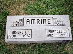 Frances C. <I>McKenzie</I> Amrine 