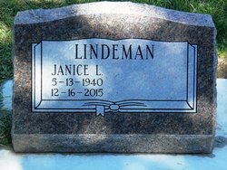 Janice Lee <I>Gibson</I> Lindeman 