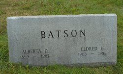 Alberta Irene <I>Davis</I> Batson 