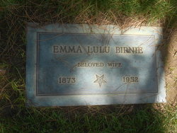 Emma Lulu <I>Robertson</I> Birnie 