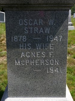 Agnes Frances <I>McPherson</I> Straw 