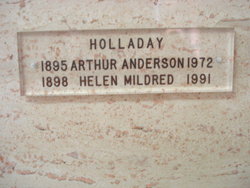 Helen Mildred <I>Thompson</I> Holladay 