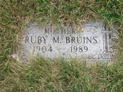 Ruby Marie <I>Carlson</I> Bruins 