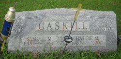 Martha Hattie <I>Hall</I> Gaskill 