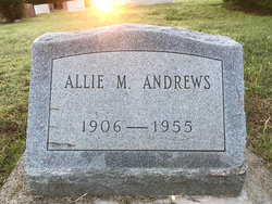 Allie Marguerite <I>Moore</I> Andrews 