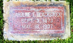 Caroline E. <I>Carne</I> Blackstock 