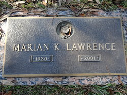 Marian Katherine Lawrence 