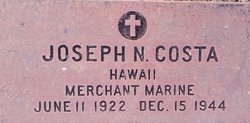 Joseph N Costa 