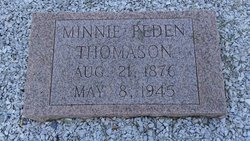 Minnie Malissa <I>Peden</I> Thomason 