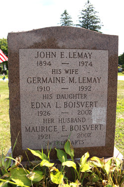 Edna L. <I>Lemay</I> Boisvert 