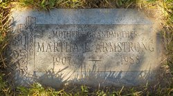 Martha Ellen “Mama” <I>Allen</I> Armstrong 
