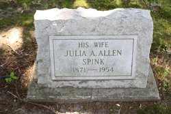 Julia Ann <I>Allen</I> Spink 