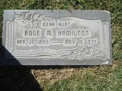 Rose Mae <I>Hawkins</I> Hamilton 