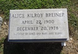 Alice Clare <I>Kilroy</I> Breiner 