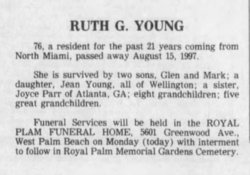 Ruth Gwen <I>Lombard</I> Young 