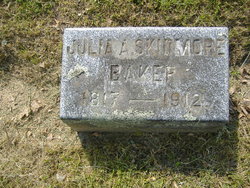 Julia A. <I>Skidmore</I> Baker 
