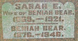 Sarah Ellen <I>Sinclair</I> Bear 