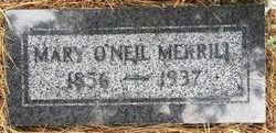 Mary Pamelia <I>O'Neil</I> Merrill 
