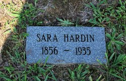 Sarah Eveline <I>Underwood</I> Harden 