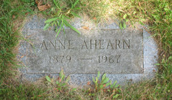 Annie Agnes <I>Crowley</I> Ahearn 