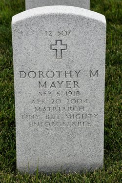 Dorothy Marie Mayer 