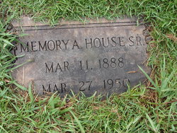 Memory A. House Sr.
