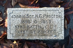 Sgt Henry Gibson Proctor 